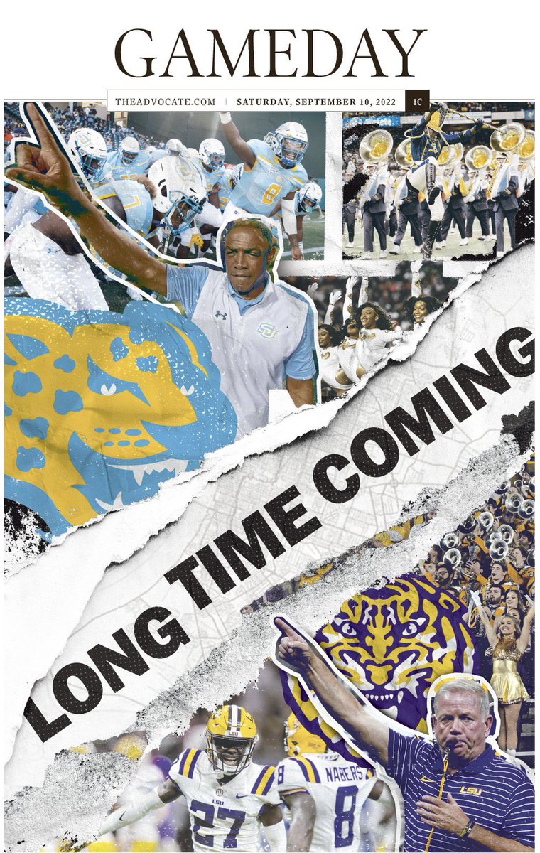 Today is a historic day in Louisiana and for the city of Baton Rouge! A day I have hoped for … that can bring more unity to a historically divided city. <a href="/LSU/">LSU</a> &amp; <a href="/SouthernU_BR/">Southern University</a> football teams will play for the first time in history! A game that is long overdue 💜💛💙