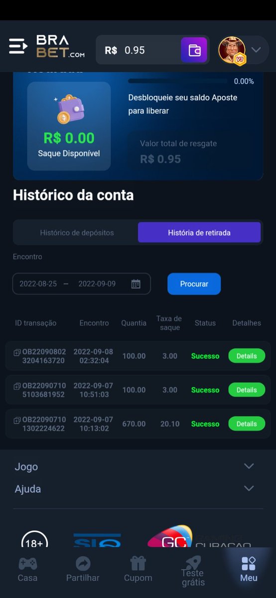 Para você que #aposta na #Blaze 
Esse aqui é 1000x melhor que a blaze 

brabet.com/?agentid=29037…

Esse é Melhor que a #blaze
Paga na hora
Depósito mínimo 20 reais 
Tem 2 brancos de 14x na roleta double
Dinheiro cai na conta em minutos 
#blaze,@BlazeApostas ,@blazedicas ,<a href="/blazecm/">Blaize Cameron</a>