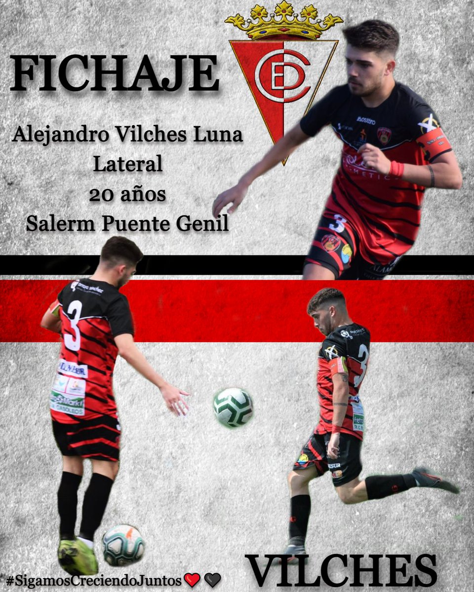 CDEgabrense1924's tweet photo. 🔴𝐂𝐎𝐌𝐔𝐍𝐈𝐂𝐀𝐃𝐎 𝐎𝐅𝐈𝐂𝐈𝐀𝐋🔴
𝐕𝐈𝐋𝐂𝐇𝐄𝐒, calidad y pundonor para la banda egabrense
⚫️ Llega procedente del @SalermPG donde ha jugado durante toda su trayectoria futbolística
😃¡Bienvenido a tu nueva casa, Vilches! ¡Te deseamos lo mejor!
#SigamosCreciendoJuntos❤️🖤 https://t.co/AKlMIZQTpL