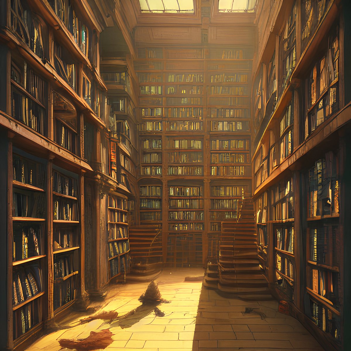 sv200024's tweet photo. "A bookstore" by thevintageviolet AI generated art created on @pixelz__ai

https://t.co/wauuy5xSZU

#ai #aiart #aiartcommunity #art #pixelzai #abookstore #bookstorefantasy https://t.co/Xr1elXw0ZR