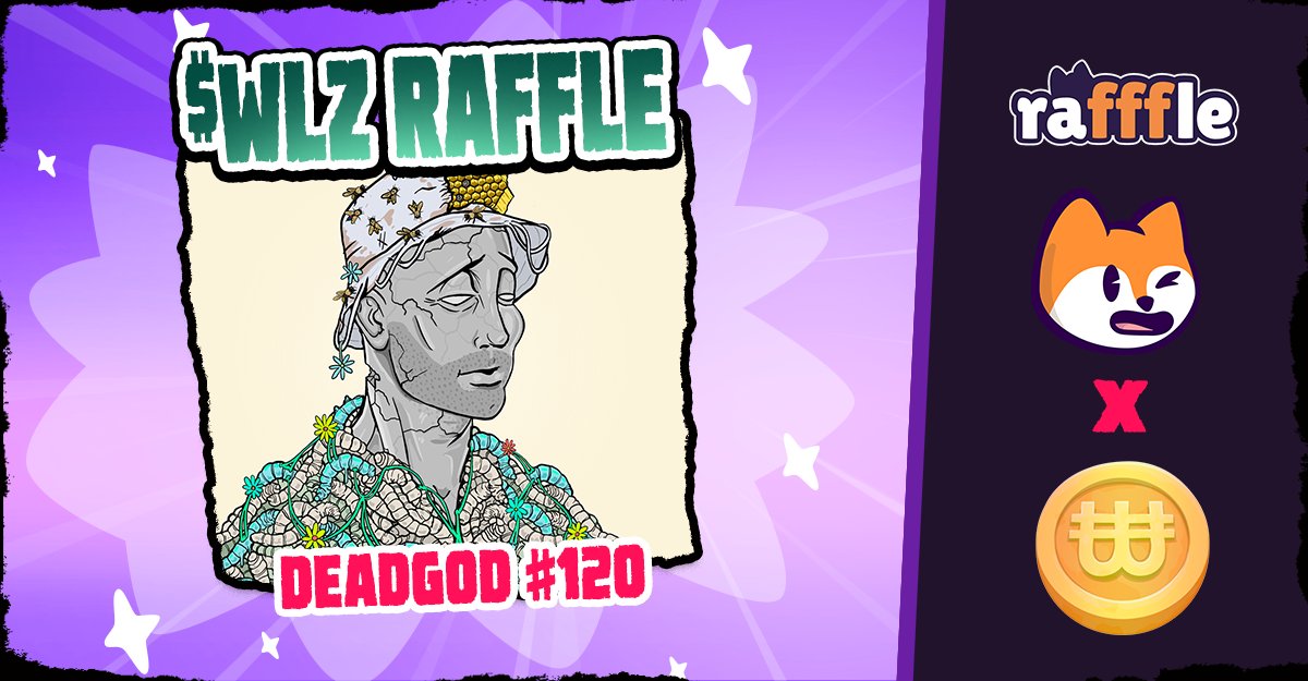 🎉 <a href="/DeGodsNFT/">DeGods</a> #120 RAFFLE IS LIVE ON <a href="/FamousFoxFed/">Famous Fox Federation 🦊🟠</a> 
333.33 $WLZ / TICKET - 5k SUPPLY

$WLZ PROMOTION
For each WastelanderZ you buy, get 333.33 $WLZ as a welcome bonus. The more you buy, the more $WLZ you get.

Join our Discord to read all details.

rafffle.famousfoxes.com/raffle/6i5pt5p…