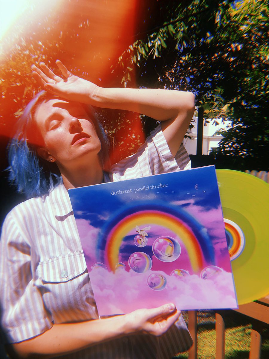 dangerbird's tweet photo. 🌈🌈🌈 Happy one year anniversary to @slothrust’s #ParallelTimeline! What’s your favorite song on the album?
Listen again and catch them on tour later this month: https://t.co/okYL0mPeYu https://t.co/9shXvpxFwX