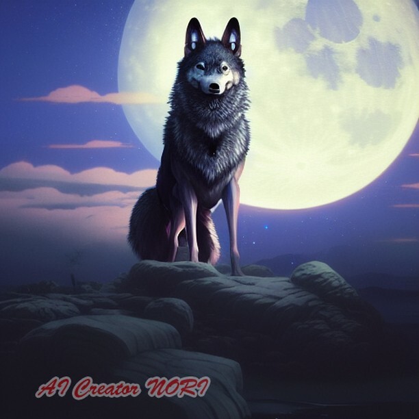 NoriCreator's tweet photo. 満月の夜に狼ソルジャー #狼 #wolf #狼男 #変身 #wolfman #thewolfman #満月 #満月の夜 #満月🌕 #fullmoon #fullmoonday #十五夜 #十五夜🌕 #十五夜🎑 #中秋の満月 #中秋の名月 #中秋の名月🎑 #中秋の名月🌕 https://t.co/ZBym2Mv07v
