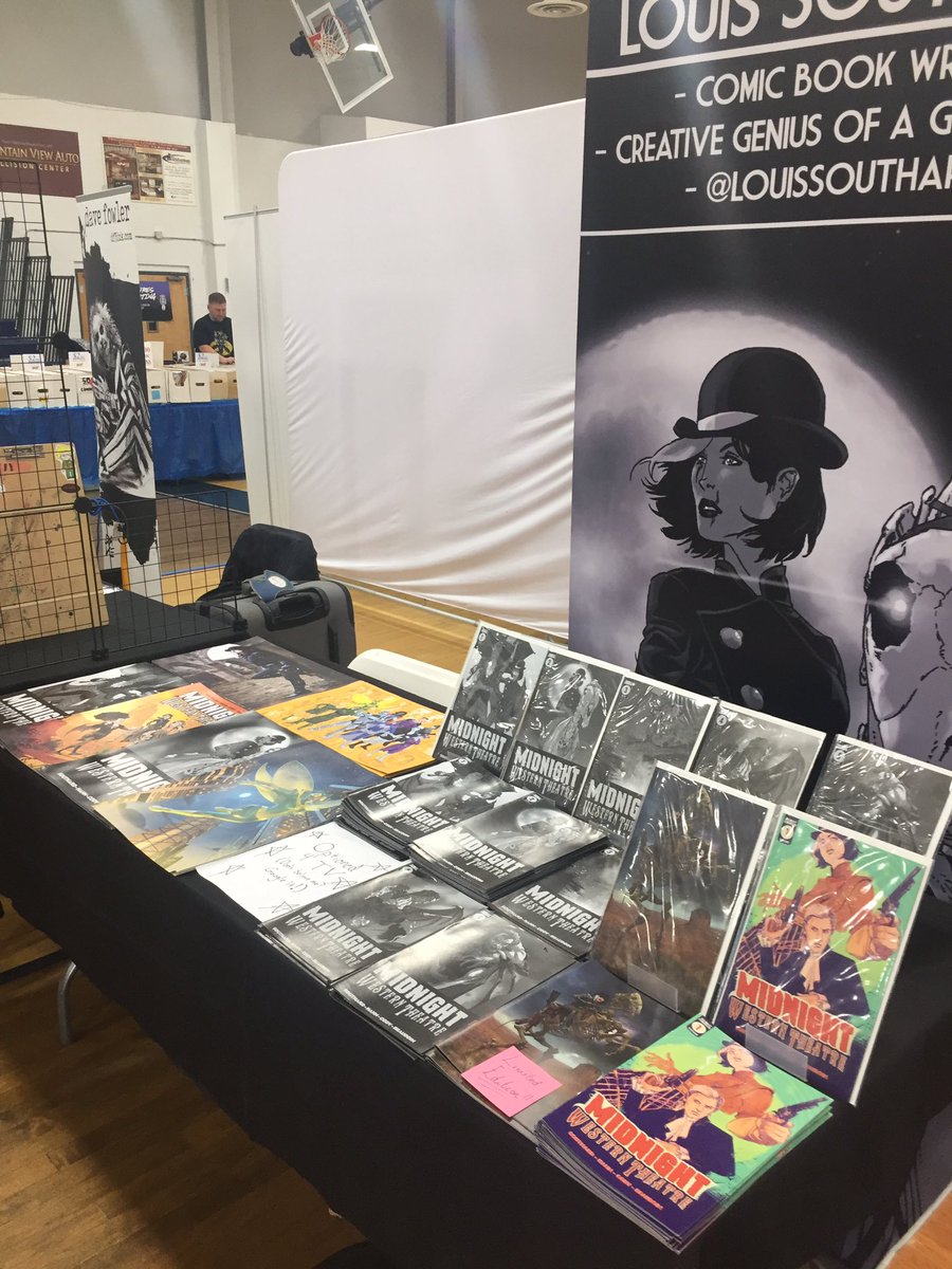 louisjsouthard's tweet photo. Change your life forever by meeting me at ZappCon today! I’ll be in artist alley so come on by and hang out!
#comiccon #zappcon #comics #artistalley #midnightwesterntheatre #convention #comicbooks https://t.co/YJILGrq3hT