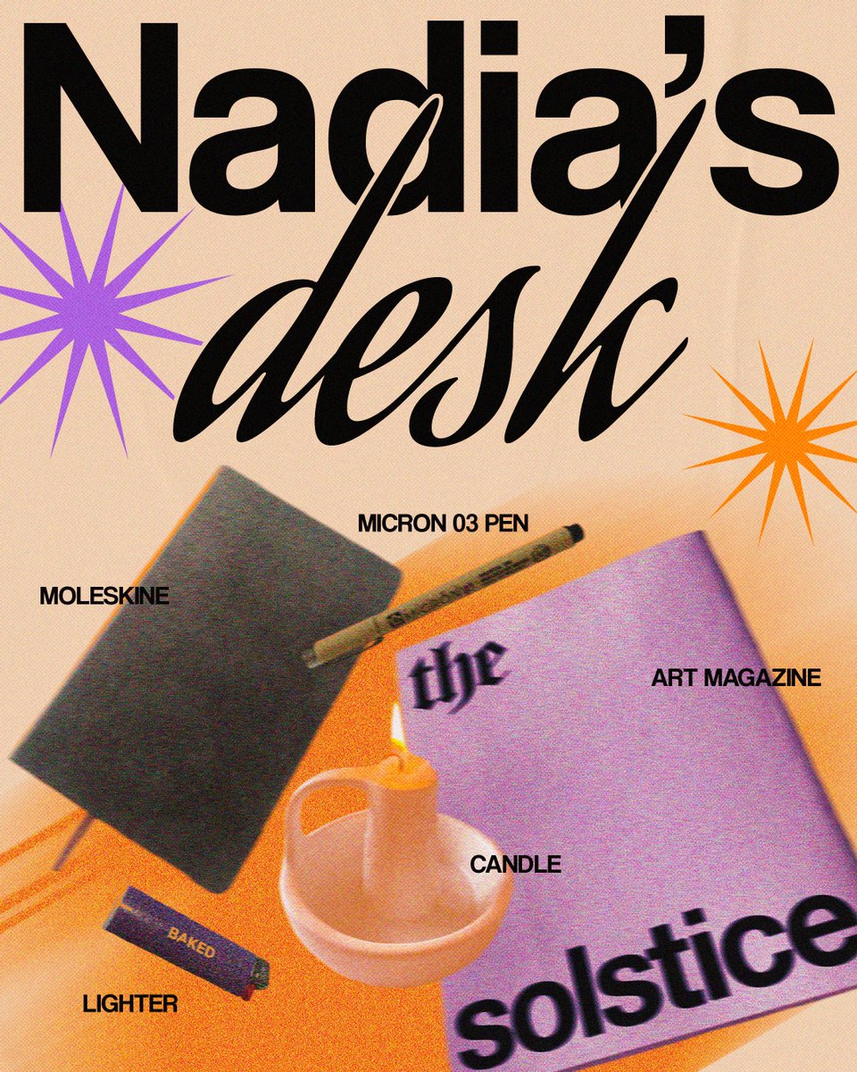 heynadiahey's tweet photo. hi and welcome to my desk!
inspired by the latest #designchef with @elliotiscoolguy https://t.co/ntFun0Tan4
