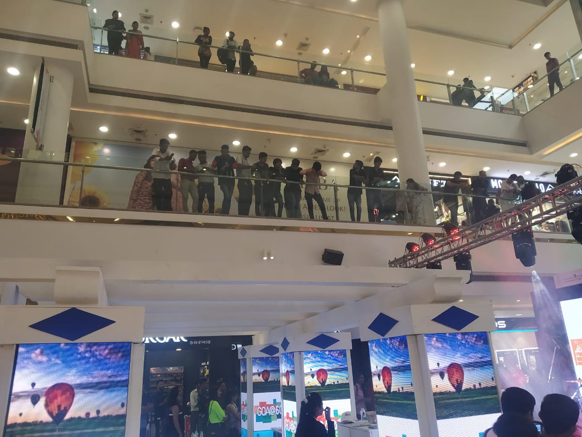 TourismGoa's tweet photo. Here are some glimpses from Day 2 of the ongoing road show by the Dept of information and Publicity, Govt. of Goa @PIB_Panaji to celebrate Goa@60 at Nexus Ahmedabad One Mall.
Come Celebrate Goa.
.
#Ahmedabad #goa@60 #goaroadshow #incredibleindia #60years #goa https://t.co/EoqAa29vLn