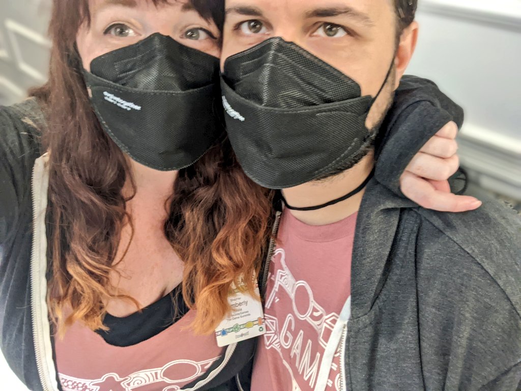 ReUnityGames's tweet image. Good morning friends, it's time for #RUG2022 !
Come and see these lovely humans to check your vaccine cards and pickup your badges!