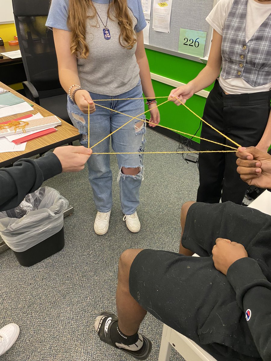 Students learning about networking! <a href="/codeorg/">Code.org</a> <a href="/NorthgateProud/">Caroline Johns</a> <a href="/MrsSmithNHS/">Dr. Nicole Smith, EdD</a>. Love the up and out of your seat computer learning.