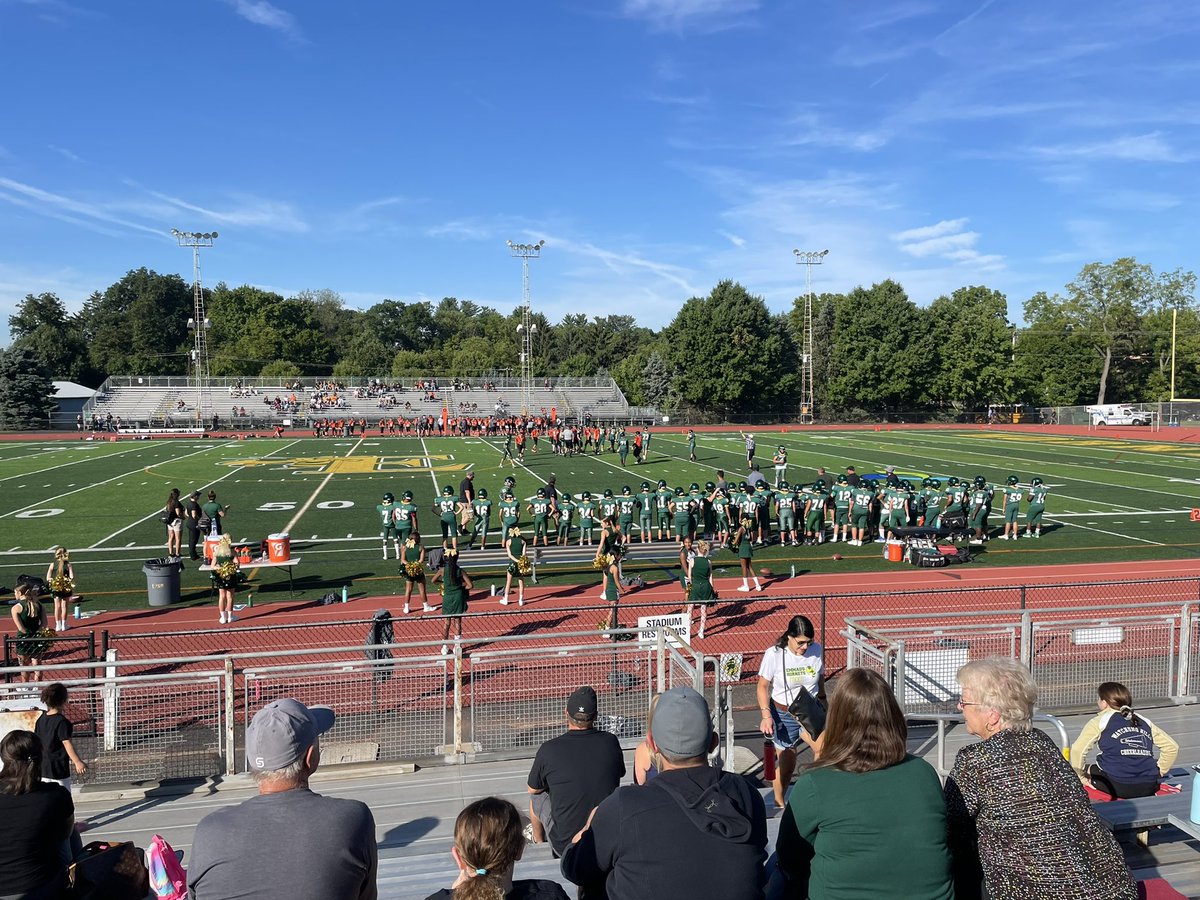 Great morning for some MS football! Let’s go Hornets!