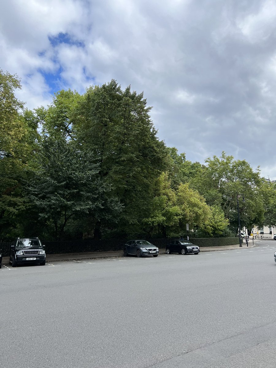 RogrChan's tweet photo. @CityWestminster parking wardens haven’t put signs up on the two @RingGo_parking lamp posts on Belgrave square and now ticketing and towing cars. Disgraceful behaviour. https://t.co/a1dhf0GhZW
