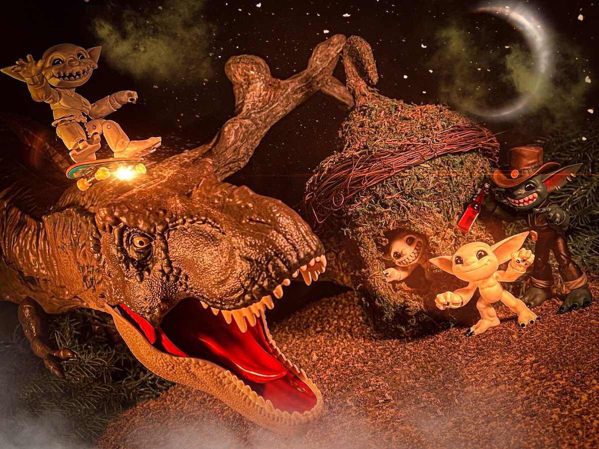 toyetic40s's tweet photo. GRINDIN’ #Plunderlings #JurassicPark #Zombone #Hatchlings #CaptainAsh #TyrannosaurusRex #JurassicWorld #JurassicWorldDominion #Mattel #ACTIONFIGURES #ActionFigurePhotography #toyphotography #Toypic_Community @plunderlings @JurassicPark @Mattel @toypic_tweets https://t.co/oe6cRdmqFq