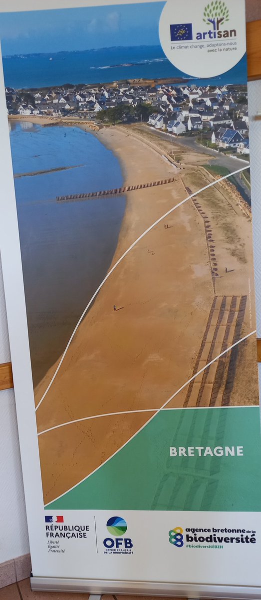 CaroleLeBechec's tweet photo. Les Solutions d'adaptation fondées sur la Nature #SafN hier à Gâvres (56) Merci à l'ABB et @lorientagglomeration pour cette première édition. Repenser, reconstruire, réadapter solutions et politiques publiques avec la #Nature Une urgence #LifeArtisan https://t.co/BKJdBpoWYF