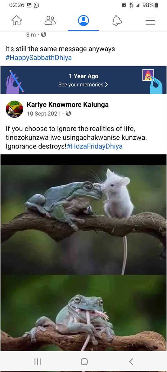 KariyeKKalunga's tweet photo. Don't be a fool or don't be fooled; the devil will still be the devil regardless of how gentle or soft he might seem today. https://t.co/Cz41aYAwvl