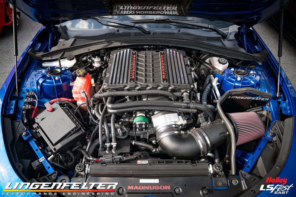 LingenfelterLPE's tweet photo. Good morning from #HolleyLSFest East!
#Camaro #LSFest #LSFestEast #ZL1 #Chevy https://t.co/I9BalS4wST