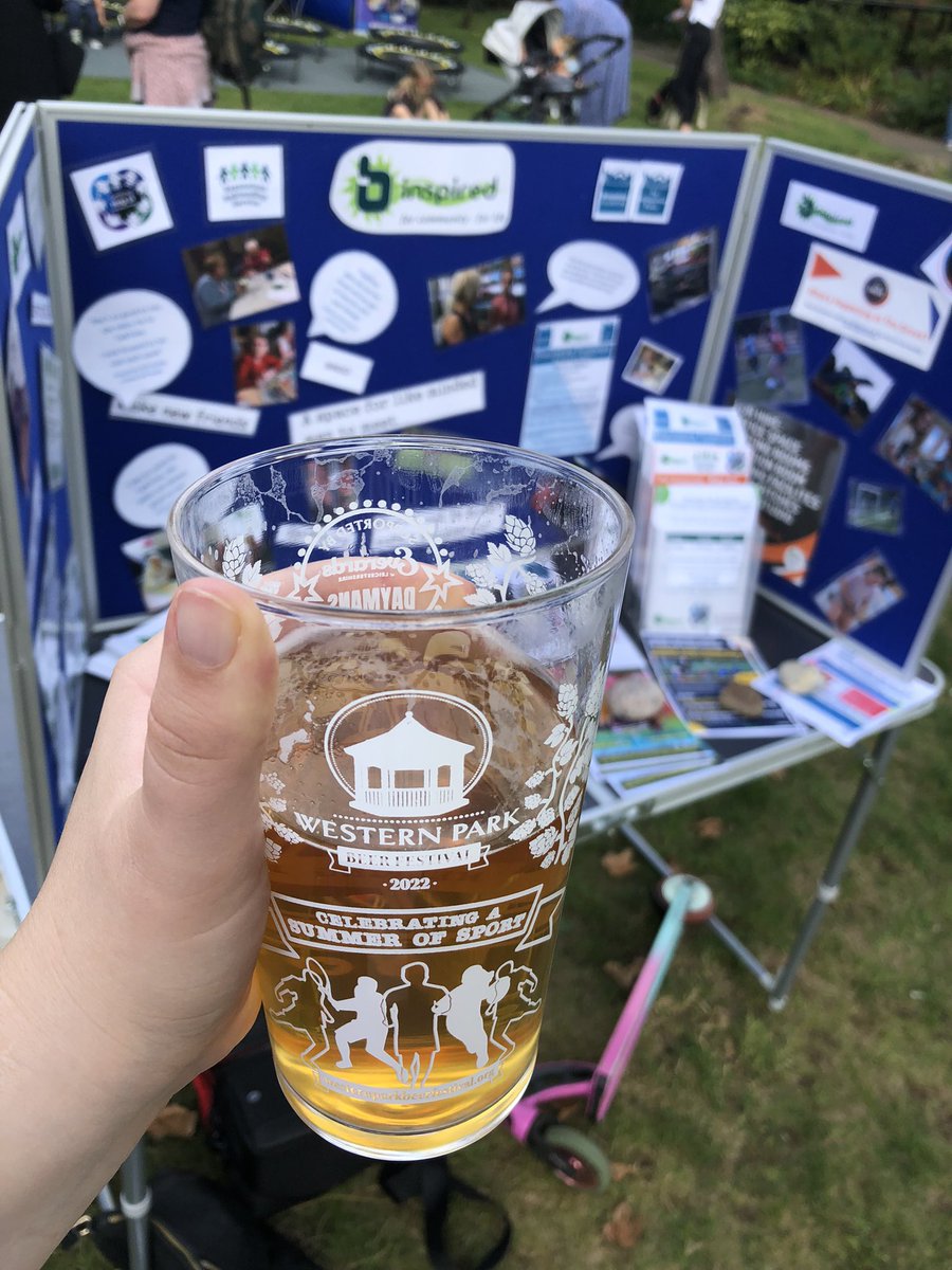 Fern Johnson (@fernelizabethx) on Twitter photo My job isn’t too shabby…come along the Western Park Beer Festival today to find out a bit about what <a href="/BInspiredLeics/">B-Inspired</a> do and maybe enjoy a pint! 😉 @WesternParkLeic My job isn’t too shabby…come along the Western Park Beer Festival today to find out a bit about what <a href="/BInspiredLeics/">B-Inspired</a> do and maybe enjoy a pint! 😉 @WesternParkLeic