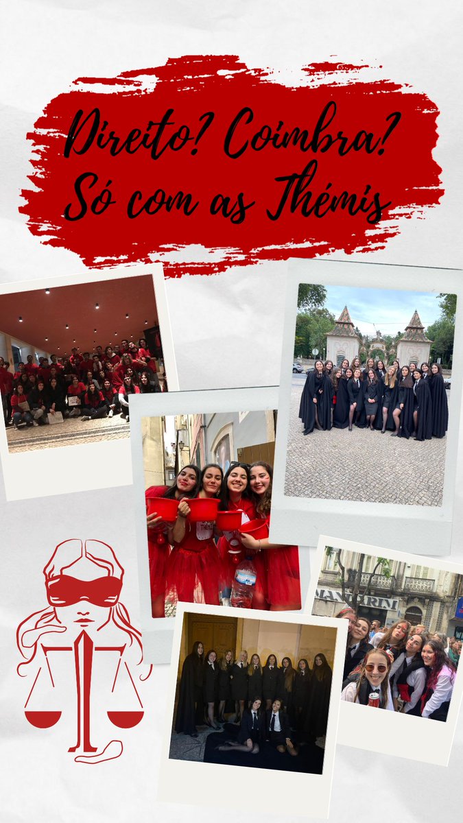 Entraste em Direito na FDUC? Vem viver Coimbra com as Thémis! ❤️