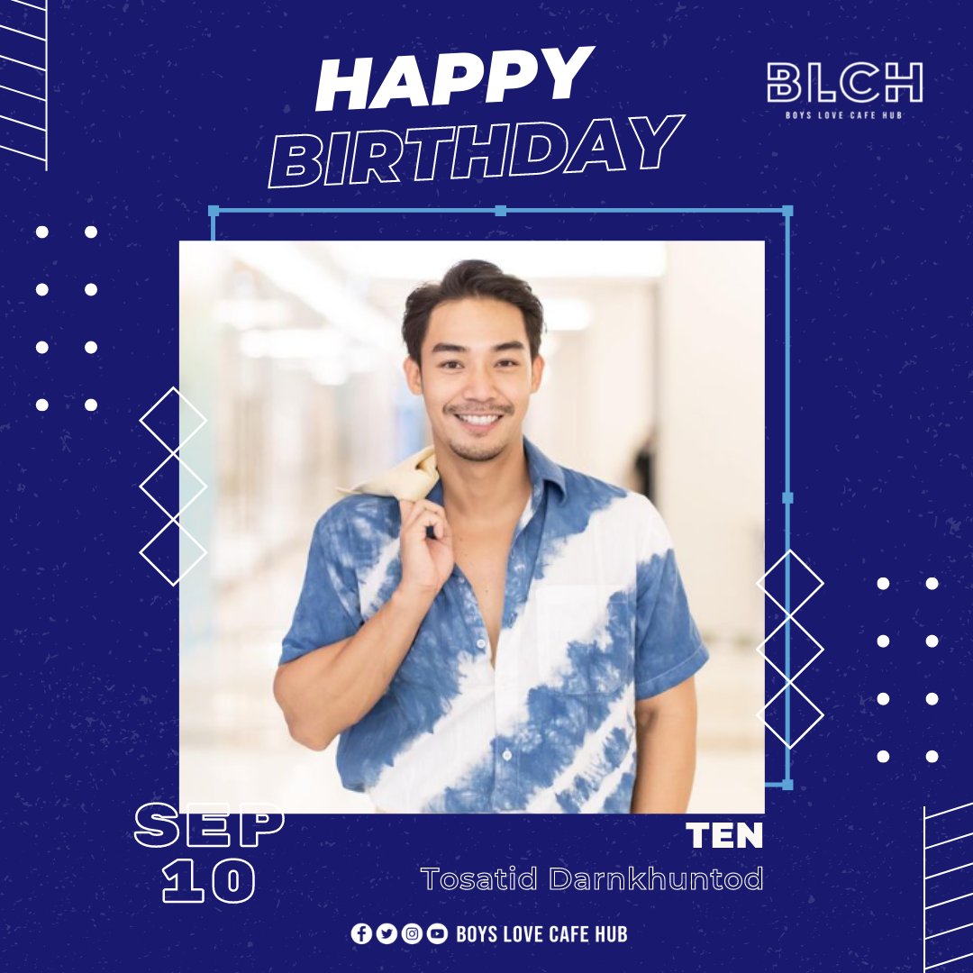 boyslovecafehub's tweet photo. Happy Birthday, Ten Tosatid! 🎉🎂💙 @tentensib
#tentosatid
#GayOKBangkok #GayOkBangkok2
#friendzonetheseries #PartTimetheSeries
#FriendZone2 https://t.co/yEDMuEWzkg