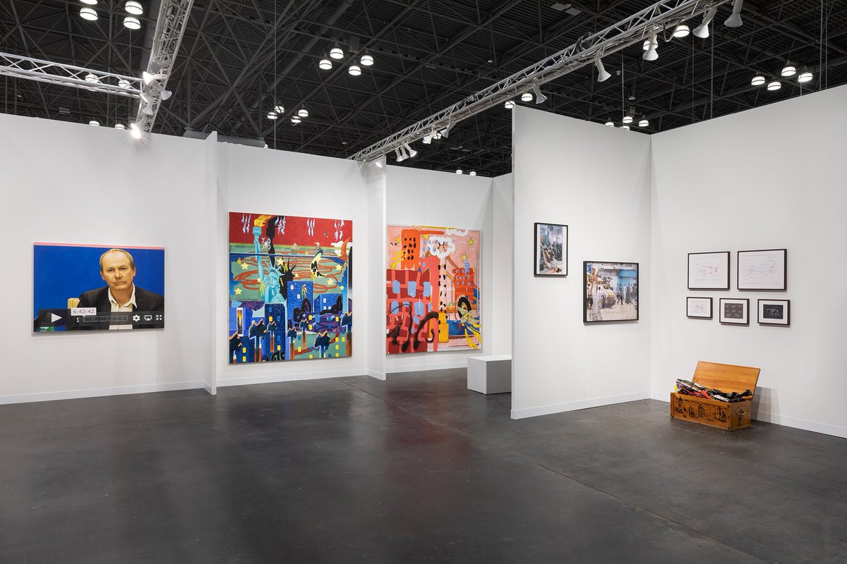 nageldraxler's tweet photo. Have a look at booth at @thearmoryshow 2022 in New York.
Introducing:
@kevinabosch
#kerencytter
#markdion
#eganfrantz
#hellgette
#martharosler
@kennyschac
@ChristineTWang
Get in touch for available works. https://t.co/d2i9ePSvBV