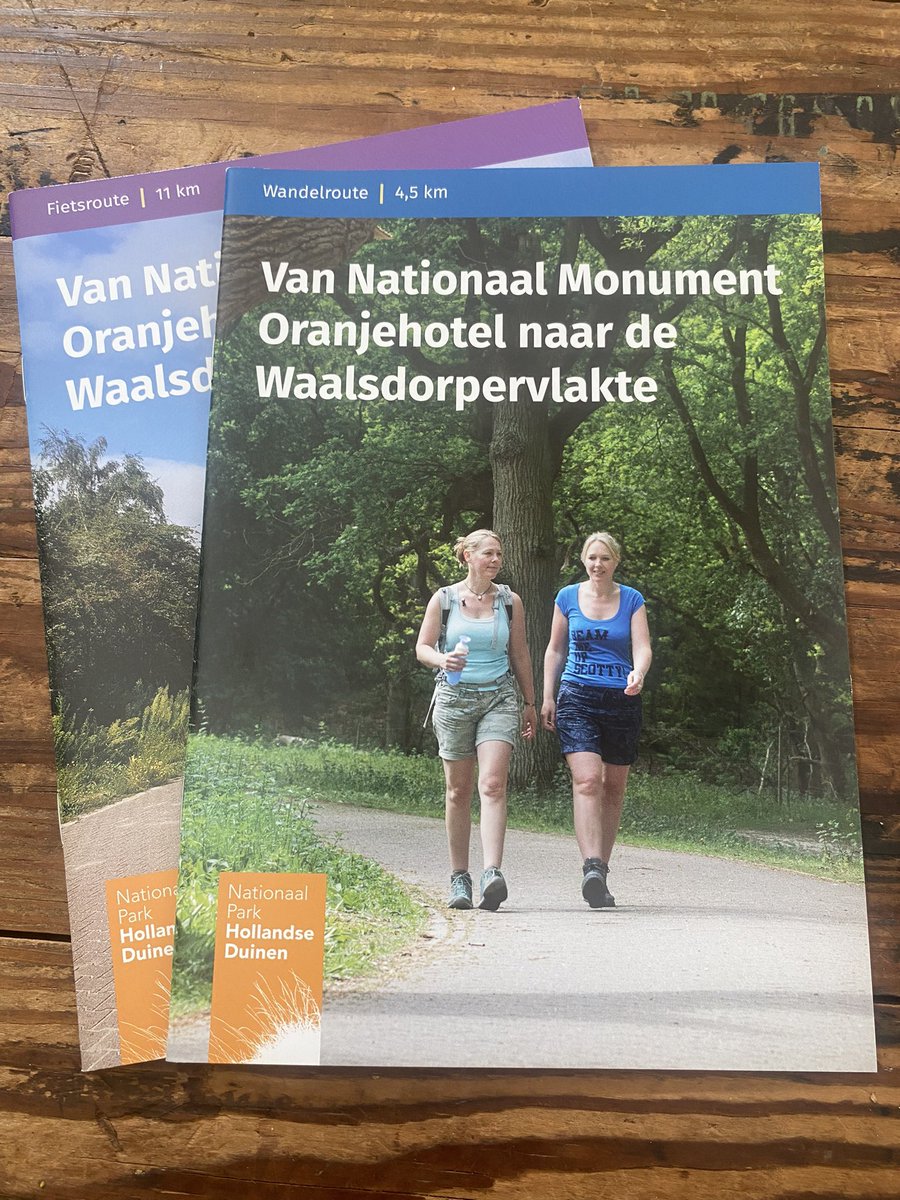 Een wandel-/fietstip voor tijdens de #openMonumentenDag: de route van 4,5 of 11km tussen het Nationaal Monument <a href="/NMOranjehotel/">Nationaal Monument Oranjehotel</a> en het herdenkingsmonument op de Waalsdorpervlakte. De routeboekjes zijn verkrijgbaar in het bezoekerscentrum en op Dunea.nl/wandelen