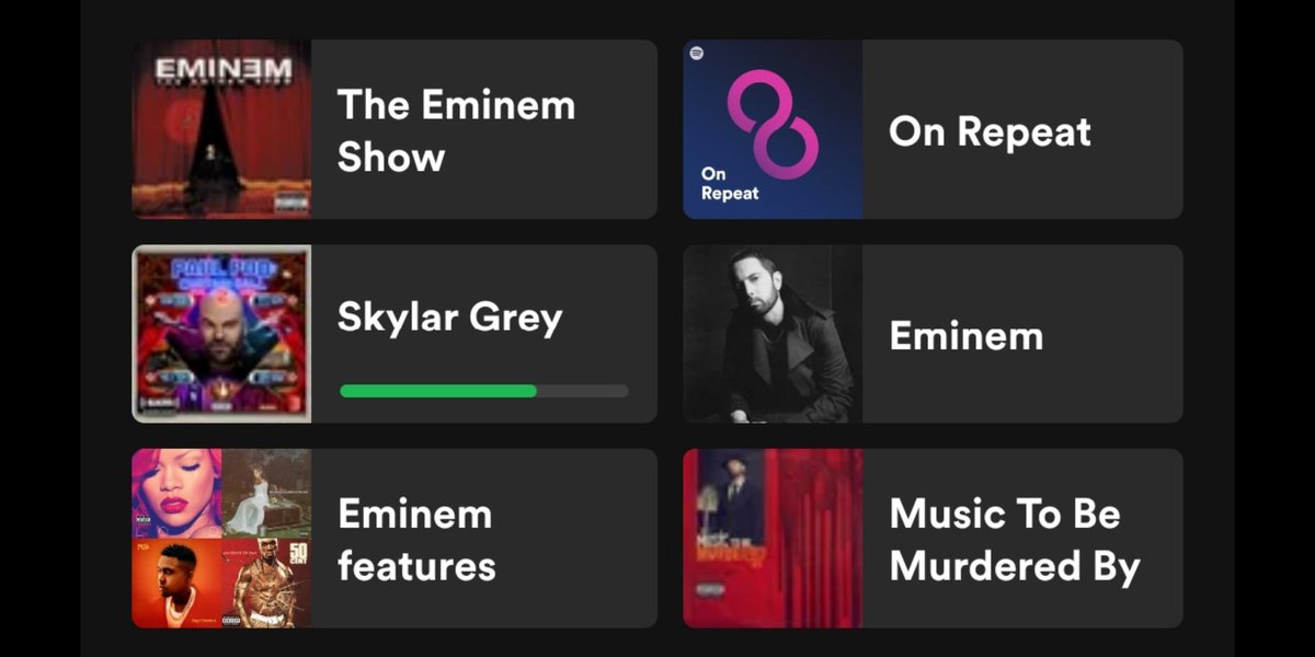 marshrapgod's tweet image. This is what I listened today! #TheEminemShow #MTBMB #StreamGodzilla