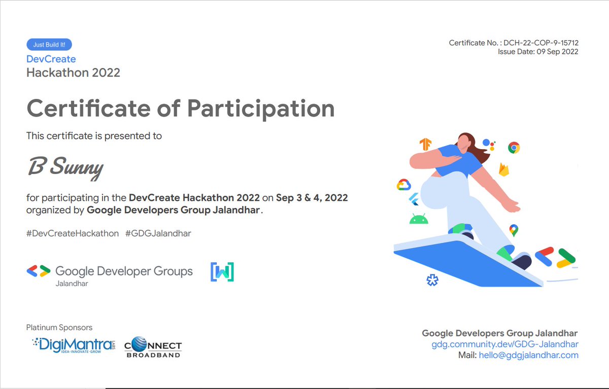 _Sunny64's tweet image. My First time attending an in person hackathon. It was an Amazing experience. I had a really good time Enjoyed a lot am eagerly waiting for the next event. 
#DevCreateHackathon