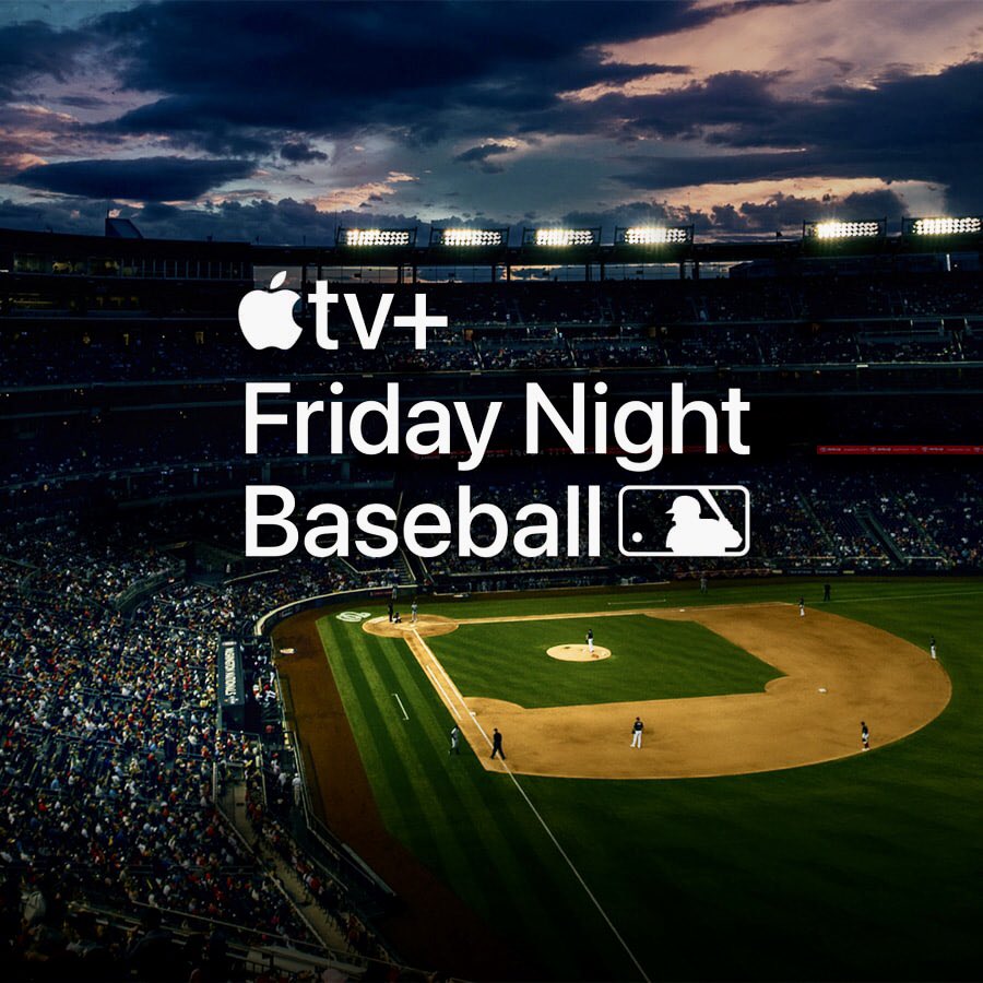 Ktr8der's tweet image. AppleTV+ making hella quick MLB credibility as ESPN SportsCenter lifts highlights from Apple’s excellent coverage in Friday Night Baseball - last night featuring the Braves nearly clinch post season play past the Mets. TV+ ⚾️ $AAPL $DIS #SmallWinsCount #MLB #NFL?