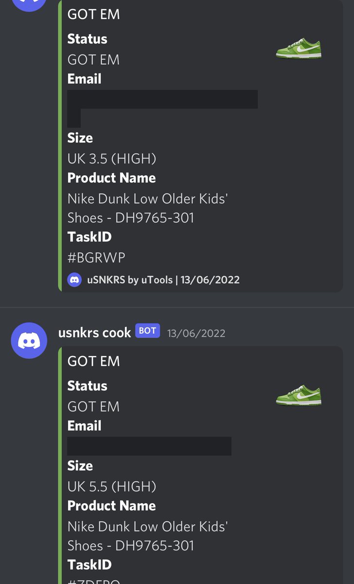 ZakYKX's tweet photo. Usual thanks to the goats 🐐

@Crazy_FNF @Flex_Workshop @astroalertscg @MruTools @uSNKRS https://t.co/lVaGuwegG5