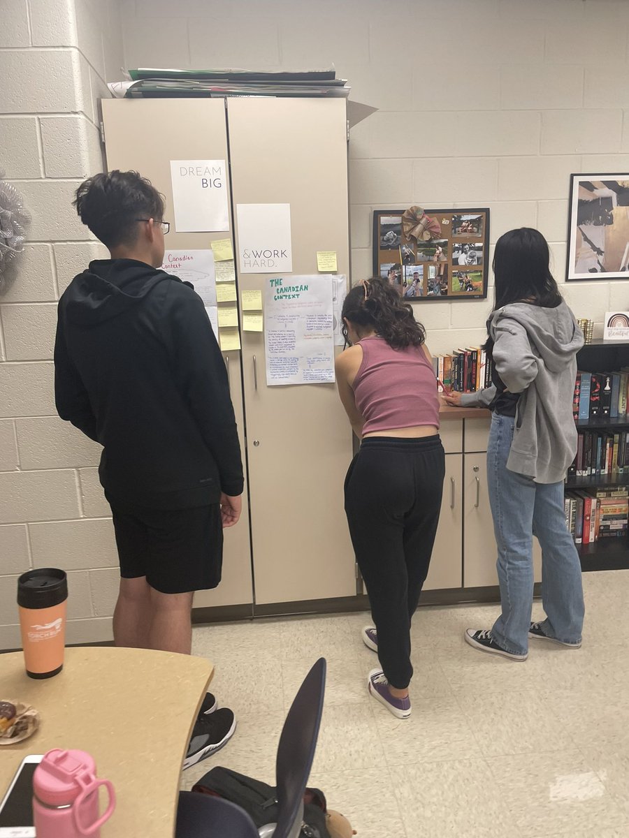 MrsErfortHHS's tweet photo. Working on Line of Reasoning in AP Seminar! Our first practice EOC Part A is Monday ✍️ #APCapstone #StriveForFive https://t.co/iEy1iJ97ob