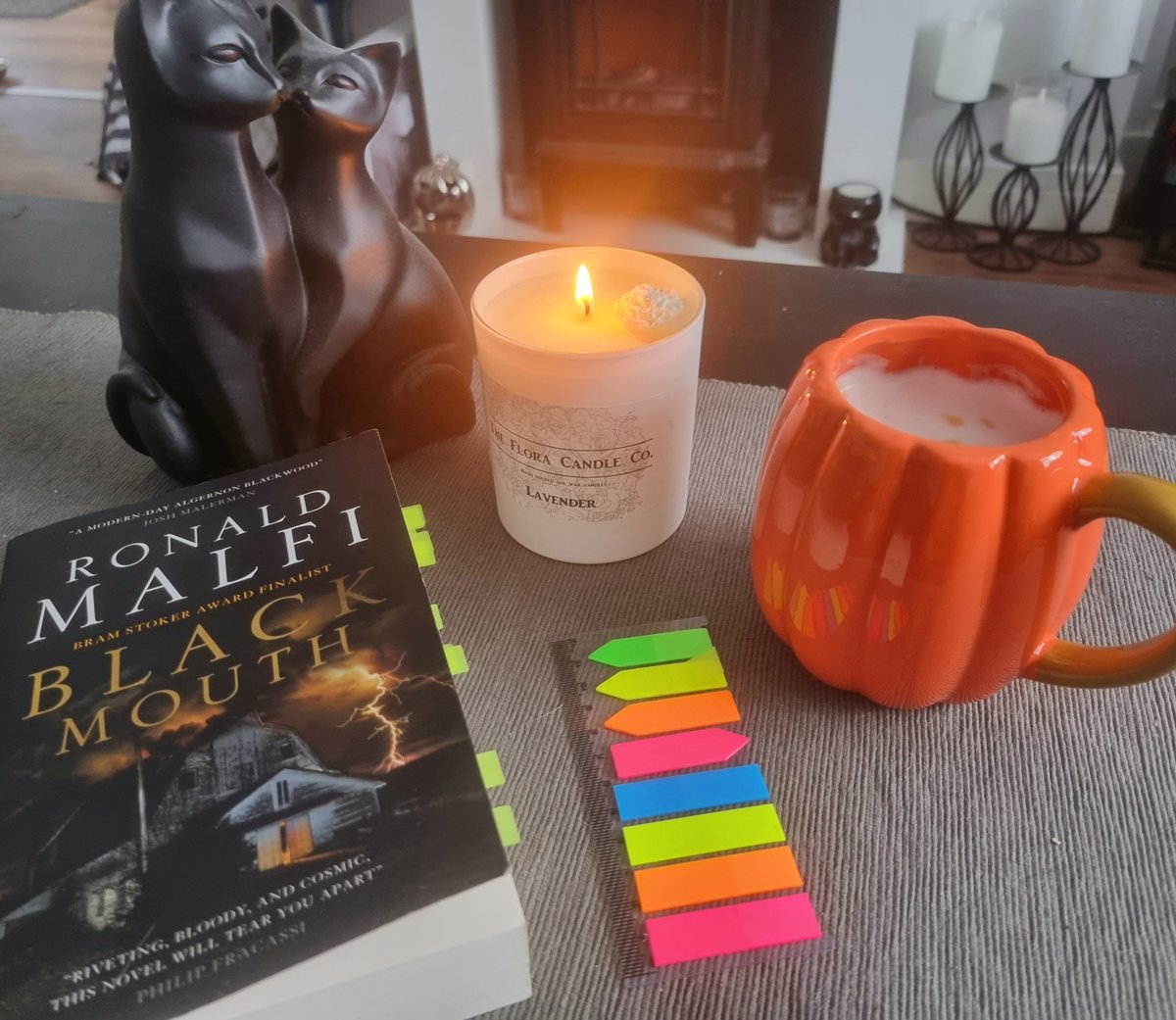 AJRutherford8's tweet photo. Having a me afternoon and reading #BlackMouth by @RonaldMalfi 

Yes I am tabbing all my favourite lines. https://t.co/ae9sZhIPMj