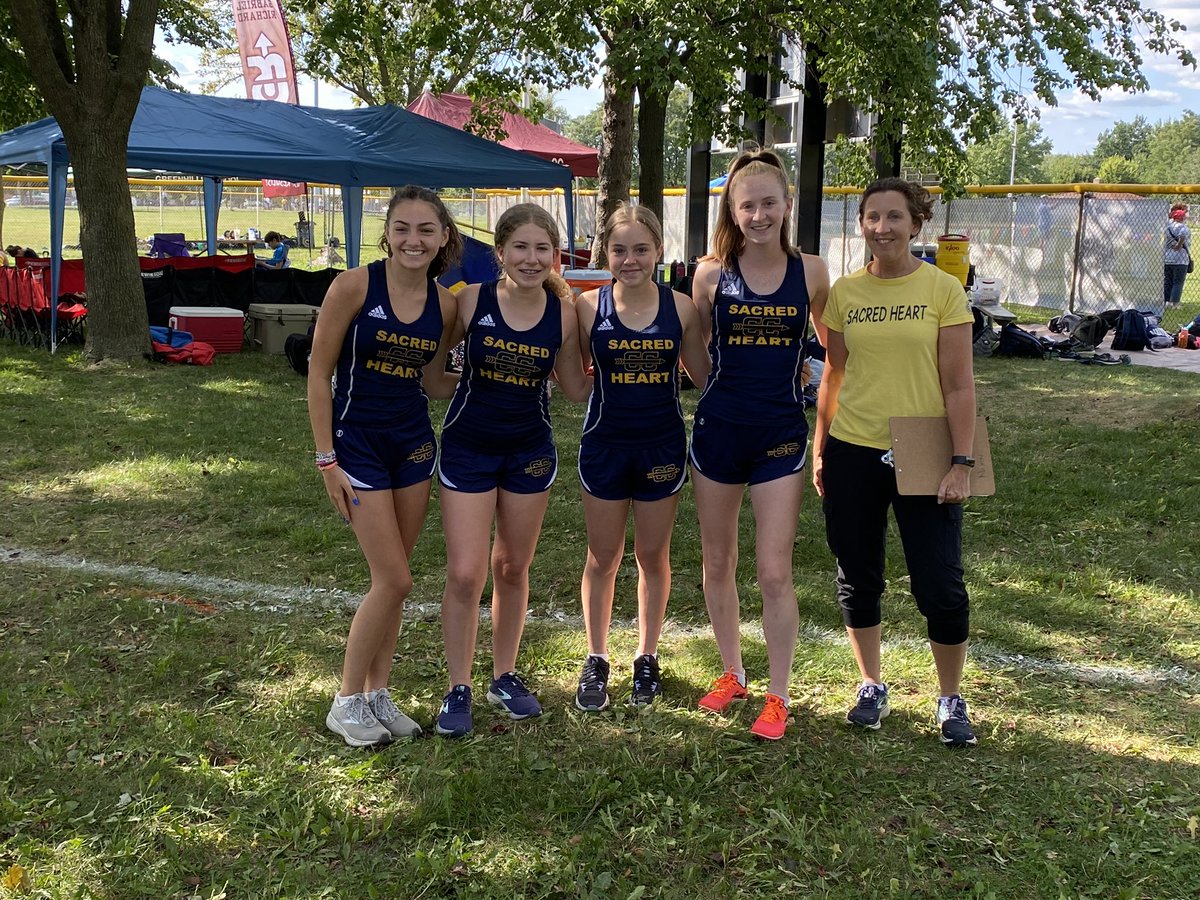 US_ASHsports's tweet photo. ASH Varsity Cross Country at the CHSL Cardinal Jamboree
Morgan finished in the Top Ten! Freshmen Jorin, Madison, and Ruby competed in their first varsity race! Way to go! @CHSL1926 @StudentAthlete @MIPrepZone #ASHBoosterClub https://t.co/1EYotGDYQA