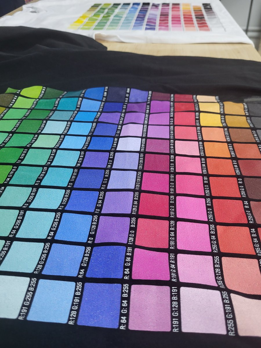 Color my world. 
#DTGprinting #dtg #tshirts #apparel #apparelgeeks