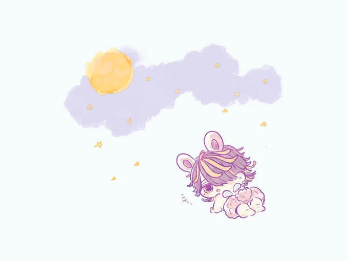 お月見ばぶ虎 