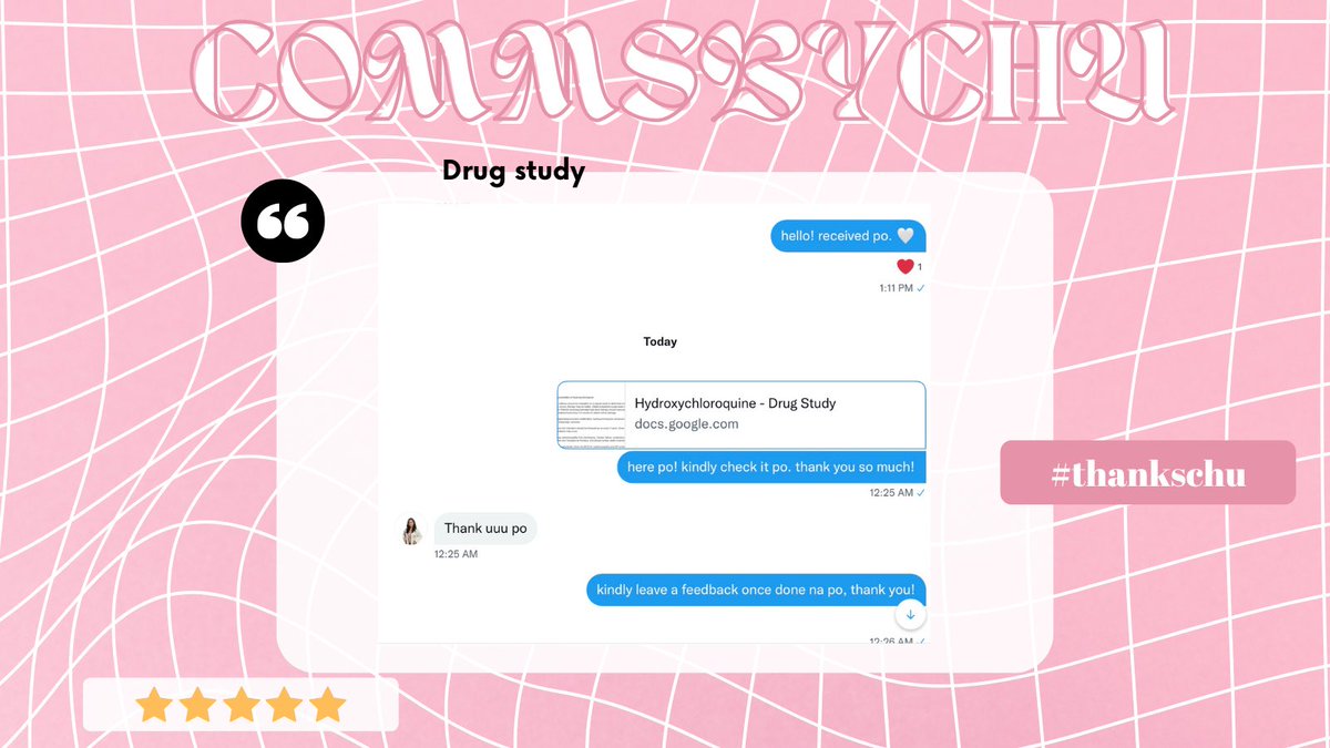 nursechuu's tweet photo. π β #thankschu !
β΄οΈ β thank you trusting me with your tasks! until next transactions.
β³ hope youβll come back again! stay safe π€
π₯» lf nursing nurse commission commissioner task rush non rush case study pathophysiology essay analysis ncp health teaching home visit plan https://t.co/xbGMW8DFpg