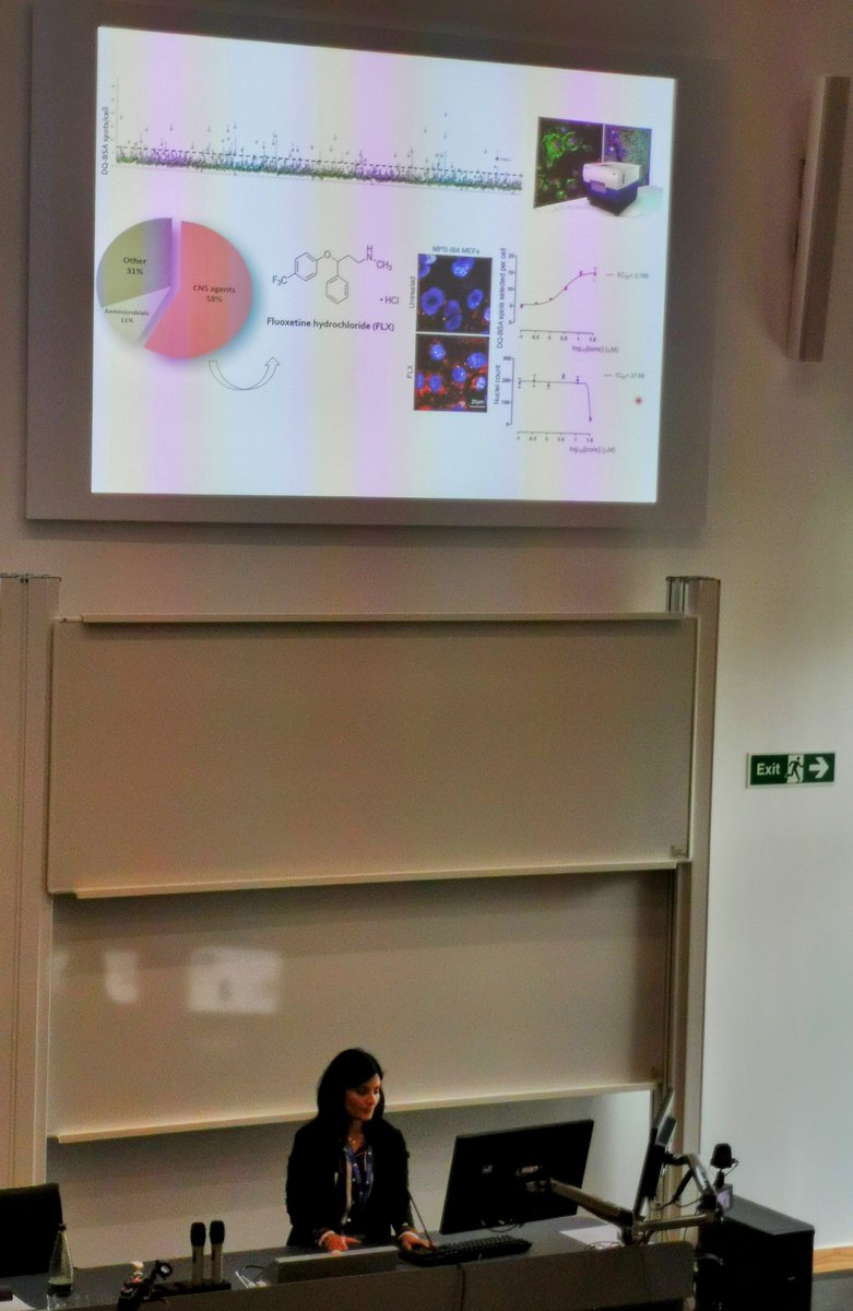 🧐Time to have yet another look over Fluoxetine's potential for drug repositioning in #lysosomalstoragediseases. 

🤔 Who would have thought this long-known antidepressant would have a role to play on the search of a treatment for MPS IIIA❔❕

💊🐁🔍