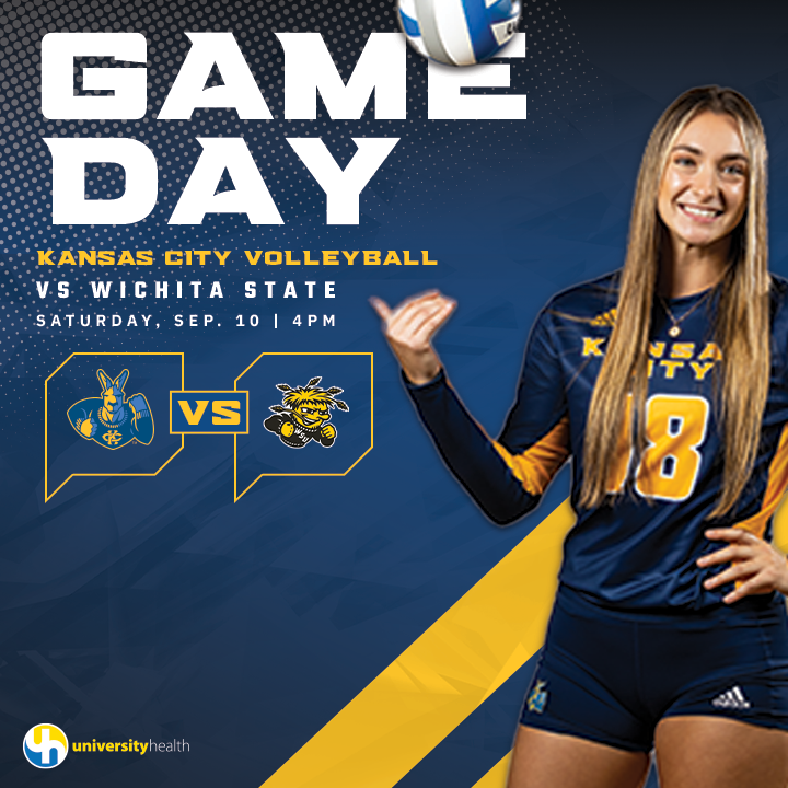 KCRoosVB's tweet photo. Today's a great day to protect the home court ☀️
🆚 Wichita State
🕖 4 PM
🏟️ Swinney Center
📺 https://t.co/lHl4UPAmbz
📈 https://t.co/fTQlcYS7CH
🎟️ https://t.co/7XNnztd5Oq

#ROOUP | #DeclareKC https://t.co/fzYVYRRD5b