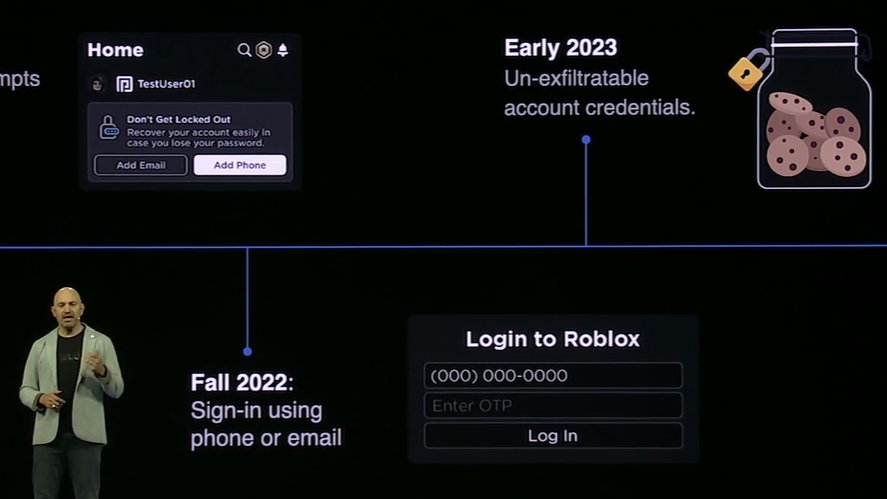 RBXNews on X: Cookie Logging will soon be a thing of the past with  un-exfiltratable credentials launching next year. #Roblox #RDC22   / X