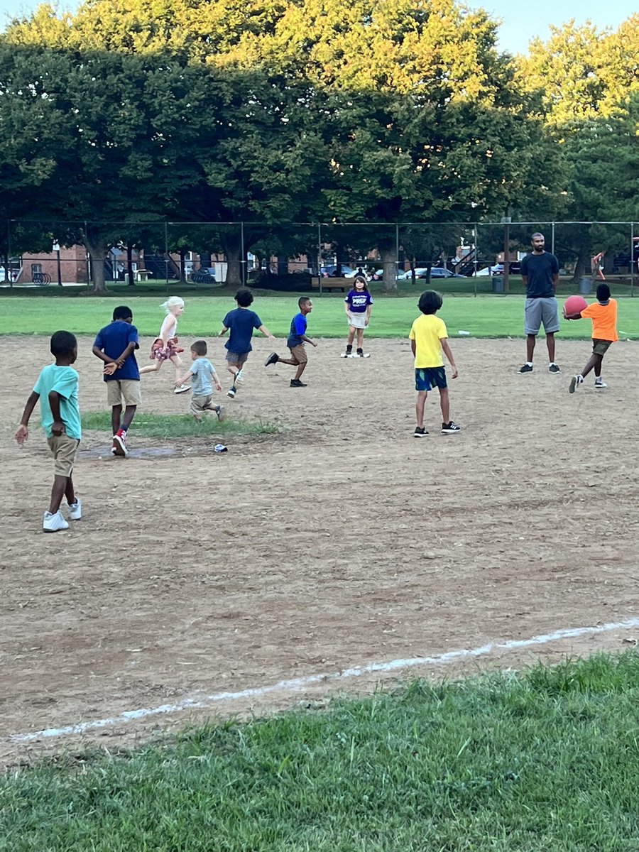 CofieldTowanda's tweet photo. PTO Sponsored a Kickball Game at Solo Gibbs field on Friday evening! My heart is full! #sharpkids #prepkids #StrongerTogether2022 #better #covered https://t.co/J5vrYDxKRS