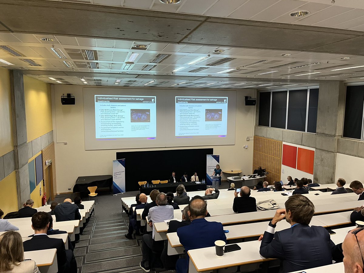 IP_London's tweet photo. Prof Ann Henry is up next and tells us why more radiotherapy could be the option in recurrent prostate cancer, but we need prospective randomised trials to compare options #IPmasterclass22 https://t.co/8BGYaif1cq
