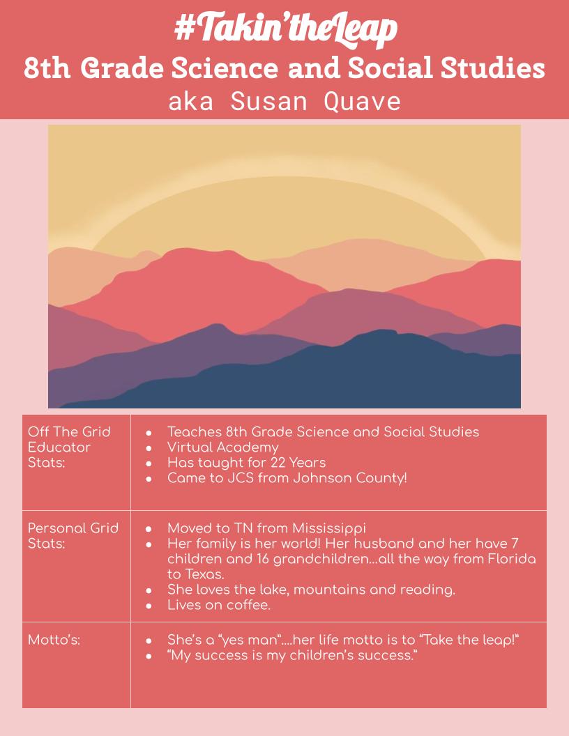 Mrs_Wood_LR's tweet photo. Meet my new friend, Susan Quave! #JCSTechLeads @MrsQuaves https://t.co/xTI5YdCttH