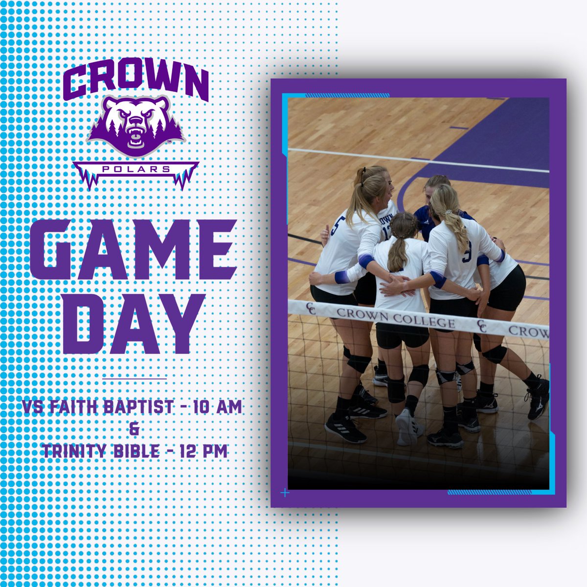 Crown College Volleyball tweet media