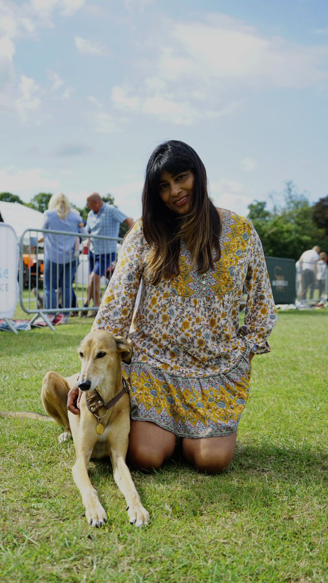 Jack_Kinsella09's tweet photo. Nisha Katona MBE (and dog David) at the Mowgli Dog Show today @merseynewslive @JMUJournalism @ClaireHouse @Mowglistfood #ljmu #ljmutogether https://t.co/Exut0DAEIc