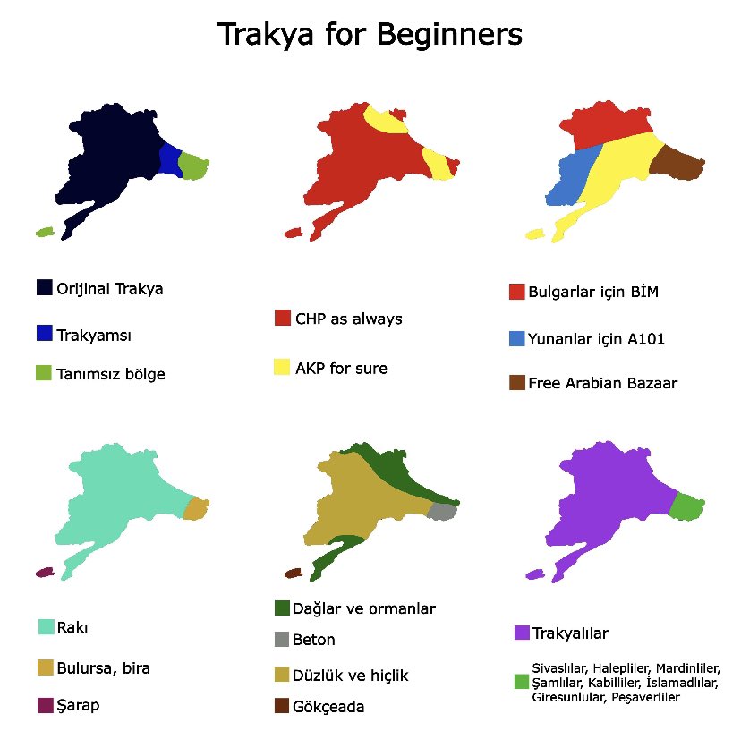 Trakya'yı bilmeyenlere tanıtalım.