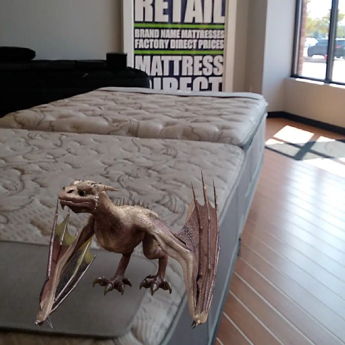stlmattress's tweet photo. Day one of How to Train your baby dragon. Wouldn't come when I called him. Wouldn't do any work. When I tried to get him to look at the camera he just screamed at me. Typical toddler. #dragonproblems #motherofdragons https://t.co/FyR6LTIWKw