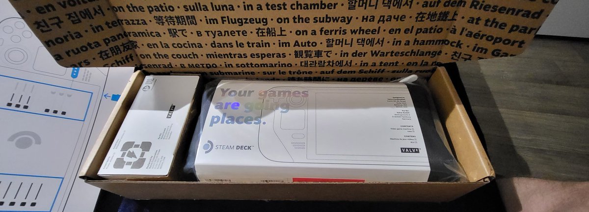 BonkEyePrime's tweet photo. Finally #SteamDeck https://t.co/zDKStFK3pZ