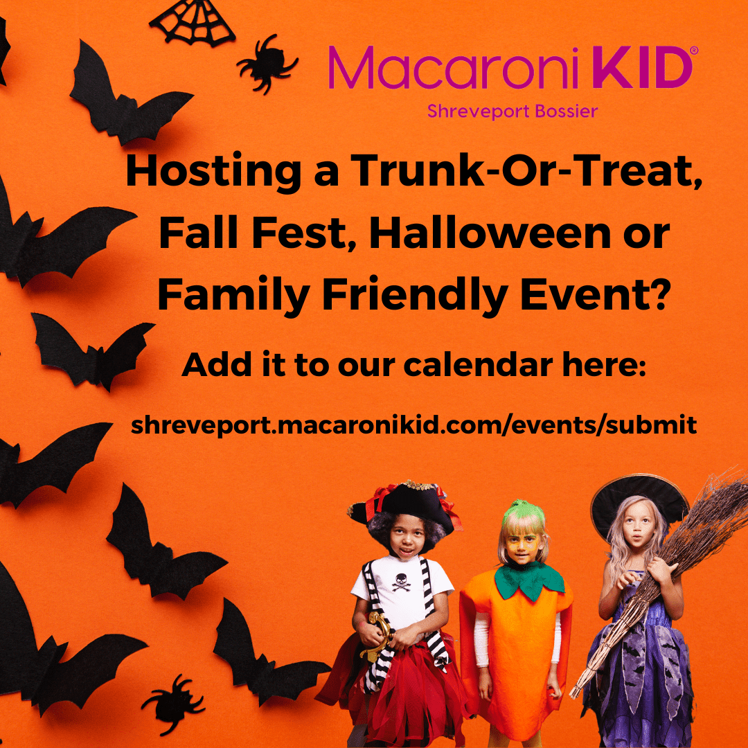 MacKIDShreveprt's tweet photo. Hosting Trunk-R-Treat, Fall Fests, Festivals, Mazes &amp; other free/lowcost fall &amp; Halloween Fun?

Get Listed 👇👇👇 https://t.co/AvZGZElnTH

#ShreveportEvents #BossierEvents #Caddo #Kids #Halloween #FallFestivals #HalloweenEvents #TrunkorTreat https://t.co/BQi2Id744Y