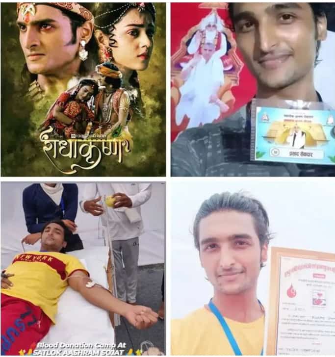 Actor Rishiraj pawar  bhi sant Rampal Ji Maharaj ki btai bhakti kr rahe