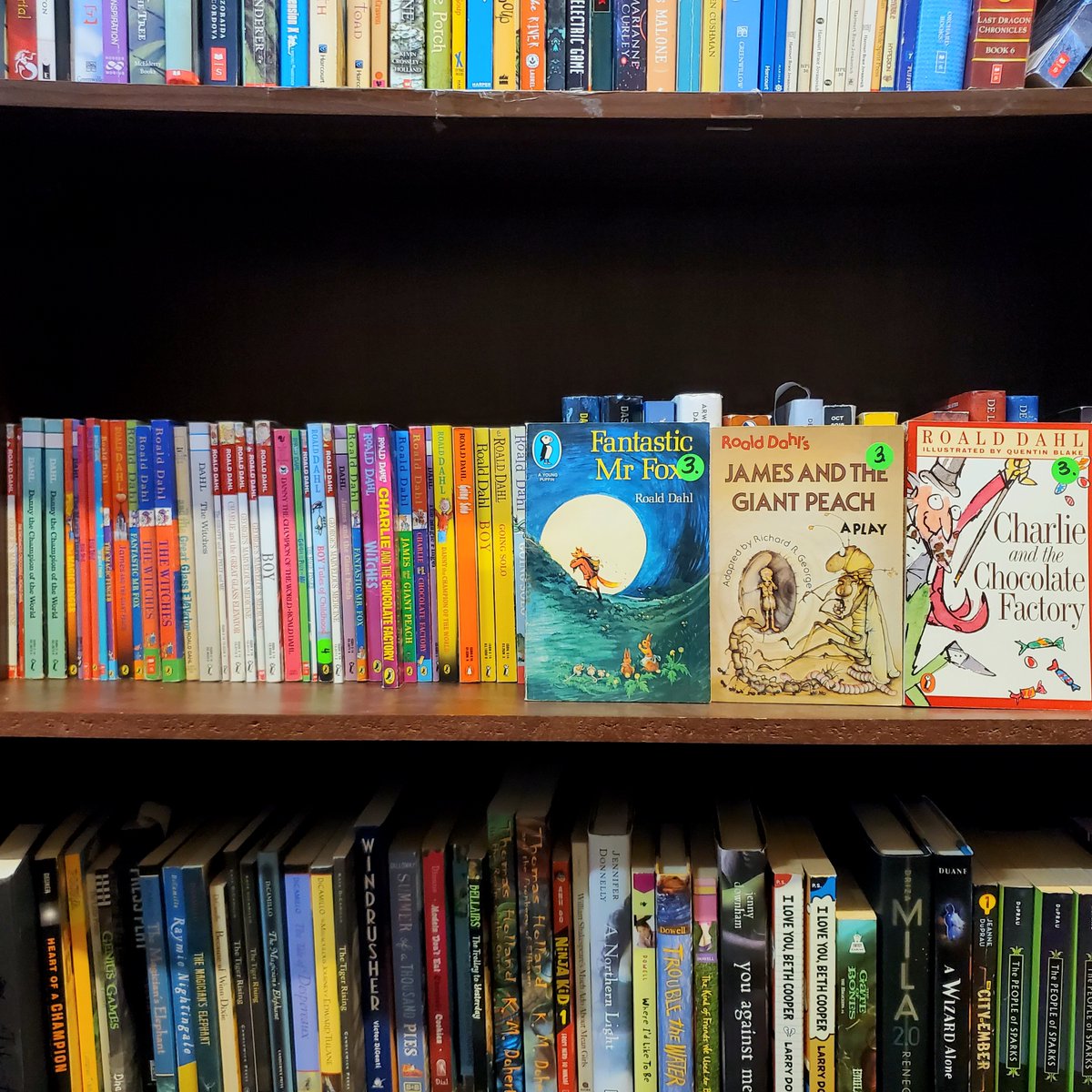 SSBrockville's tweet photo. Happy Roald Dahl Day! Celebrating his legacy of works and influence in children's writing, exploring bizarre concepts and strange worlds, with charm and wit! #roalddahl #secondstorybooks https://t.co/KLmKf3WZec