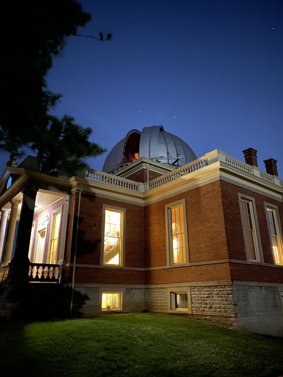 DeanRegas's tweet photo. Thank you to all the astronomers who brought their telescopes to @CinObservatory last night! Come tonight 6-10pm to see even more scopes at ScopeOut, our annual telescope fest for the public. #ScopeOut https://t.co/25WMiMfbhc https://t.co/LDCSV6sPV7