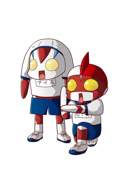 昔ゼアナイでジャミラ体操服と赤白帽描いたやつ載せとくね