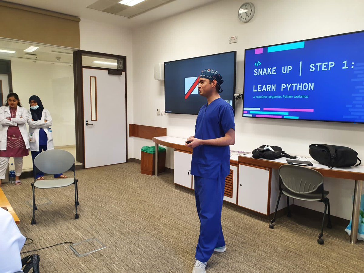spie_aku's tweet image. SPIE Medtech is announces the graduation of our most recent batch of Python Programmers after the successful conclusion of the workshop "Snake up, Step 1".
These 🐍 are well versed in the basics of their language: Python, along with a seasoning of Data Analysis.
#pythonworkshop